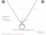 AAA Replica Chaumet Jewelry - XO Diamond Paved Necklace 